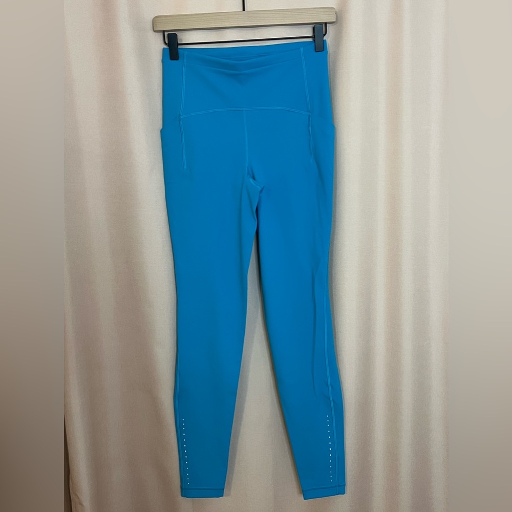 Women’s Lululemon Swift Speed High-Rise Tight 28” Turquoise Tide Size 6